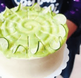 Vanilla Lime Solero Cake